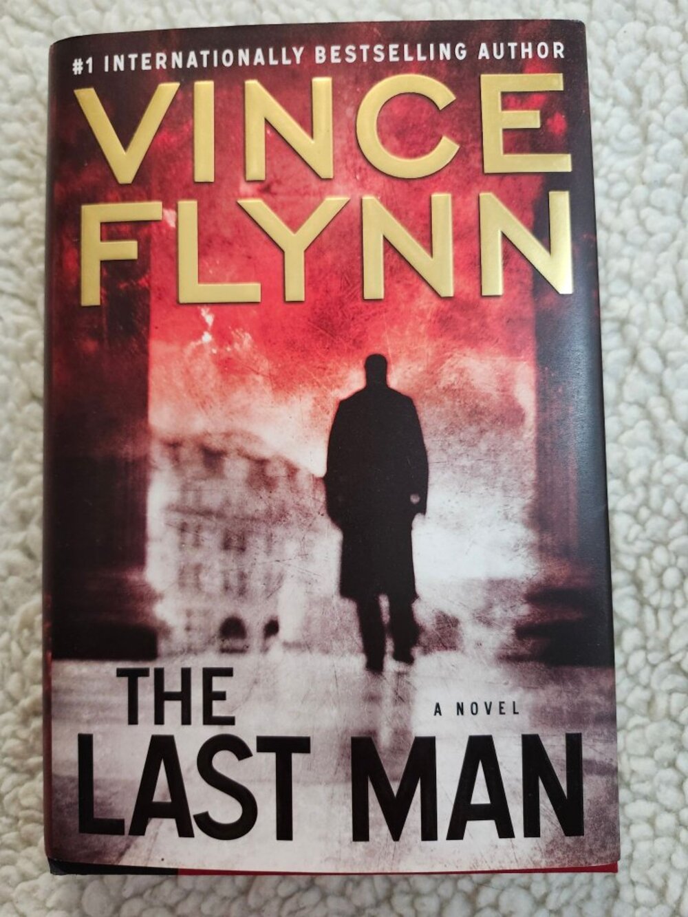 Vince Flynn The Last Man Hardcover Atria 2012 Thriller Novel
